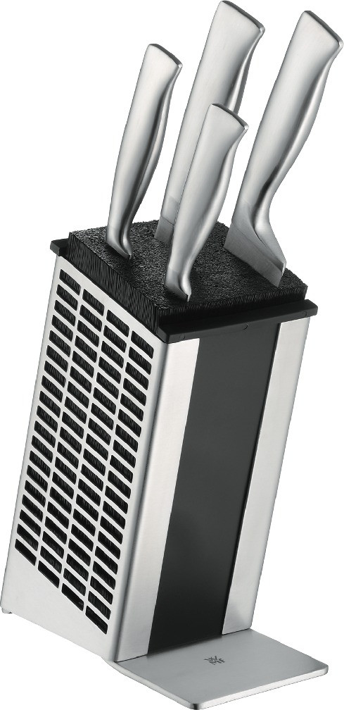 ست چاقو 5 پارچه وی ام اف آلمان- مدل WMF Grand Gourmet به همراه استند آلومینیوم، پلاستیک